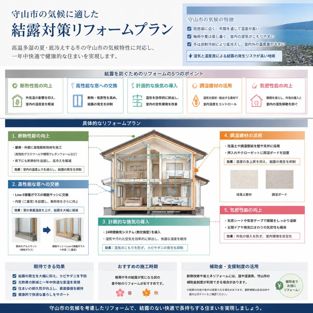 守山市の気候に最適なリフォームプラン