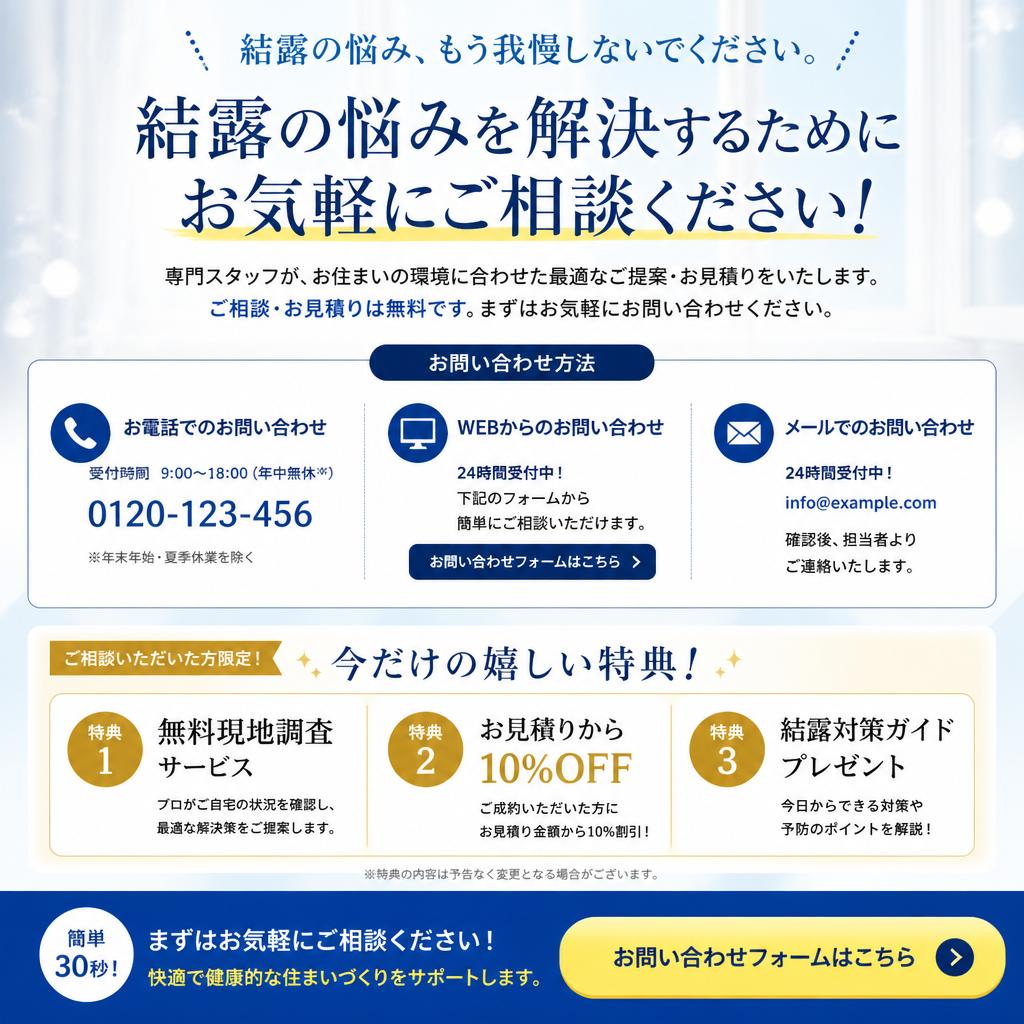 今すぐお問い合わせを！