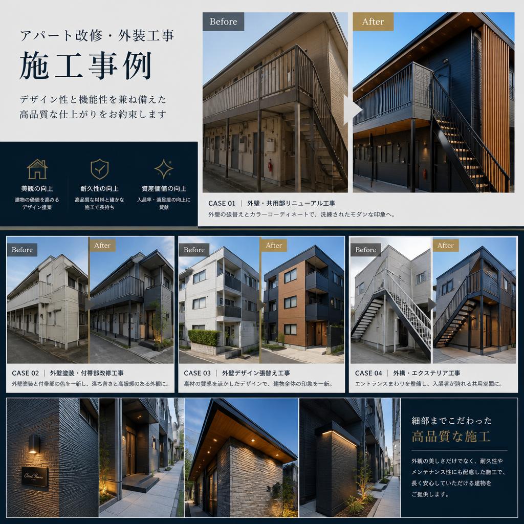 多彩な施工作品のご紹介