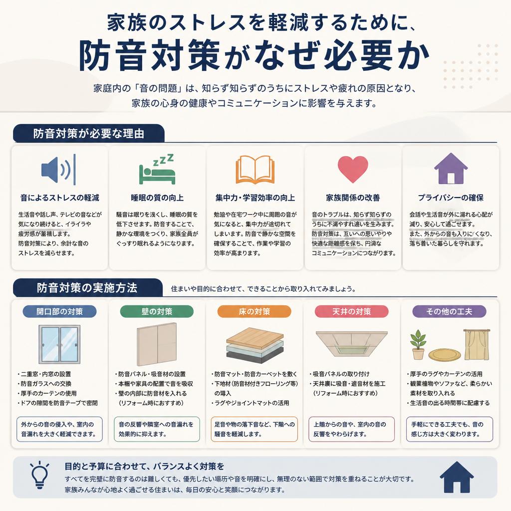 防音対策の必要性